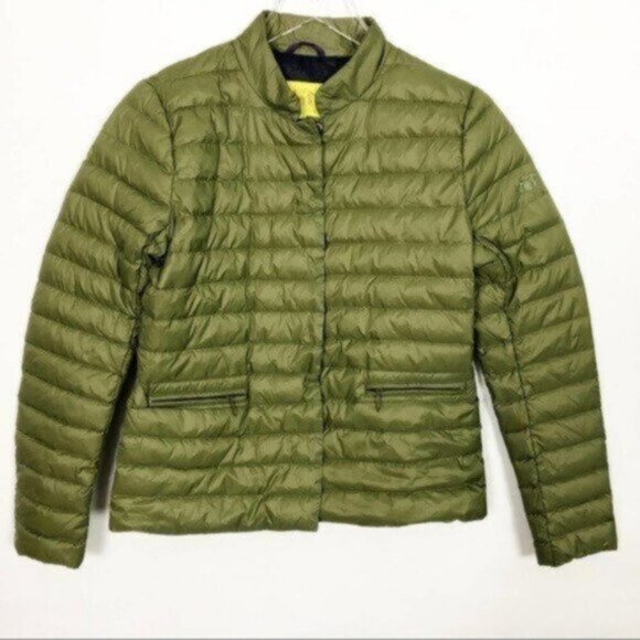 Witty Knitters | Green Long Sleeves Puffer Jacket Size Medium - Picture 1 of 8